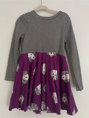 Tea Collection Print Mix Twirl Dress
